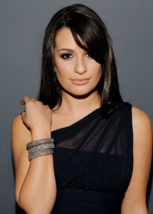 Lea Michelle vuelve al set de Glee