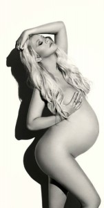 Christina Aguilera y las Fotos de su Embarazo