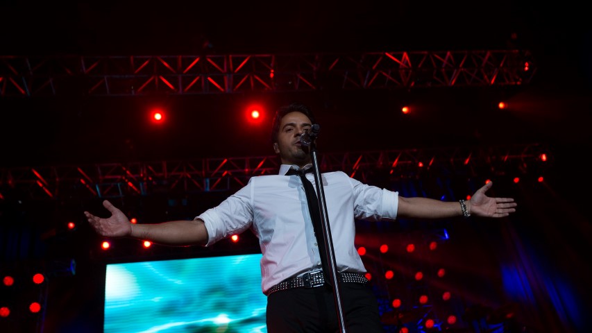 Luis Fonsi conquistó a Chile