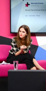 Emma Watson habla sobre la Igualdad de Género