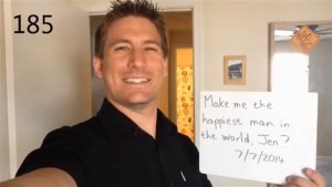 La propuesta de matrimonio que duró un año