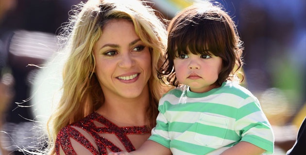 Shakira y su look relajado