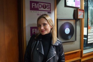 Nicole nos acompañó en Dos, La Revista de FMDOS
