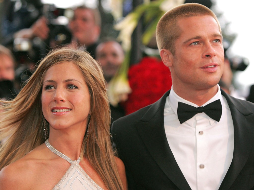 Brad Pitt y Jennifer Aniston 1