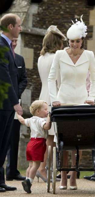 Así fue bautizo de la princesa Charlotte
