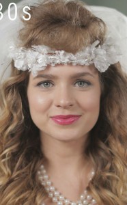Evolución de los peinados de novia
