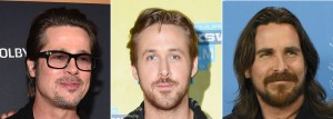 Brad Pitt, Chistian Bale y Ryan Gosling ¿En una misma película?