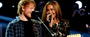 Beyonce y Ed Sheeran Cantando Juntos