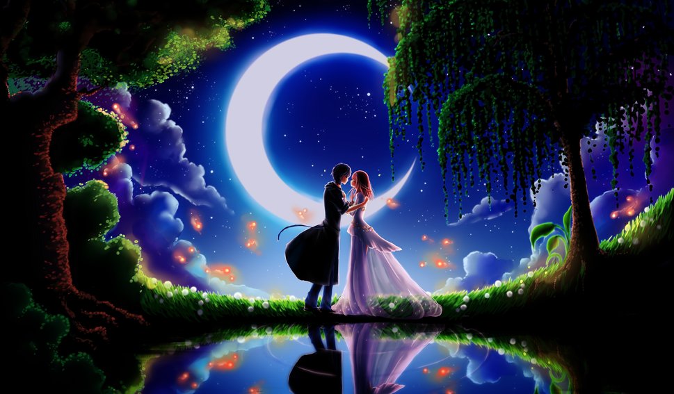 131176__art-night-moon-two-couple-love-dating-boyfriend-girlfriend-trees-lake-flowers-month_p