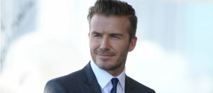 La primera foto de David Beckham en Chile