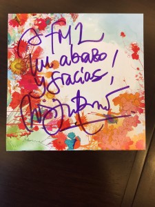 Llévate el disco "Amo" autografiado y entradas