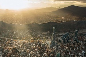 Santiago desde el aire