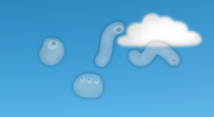 ¿Qué son esas figuras transparentes que aparecen en nuestros ojos?