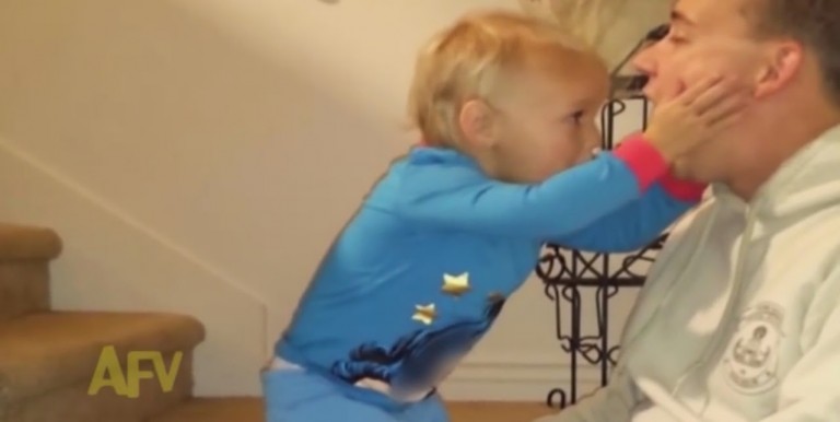Un papá con poderes muy "especiales"
