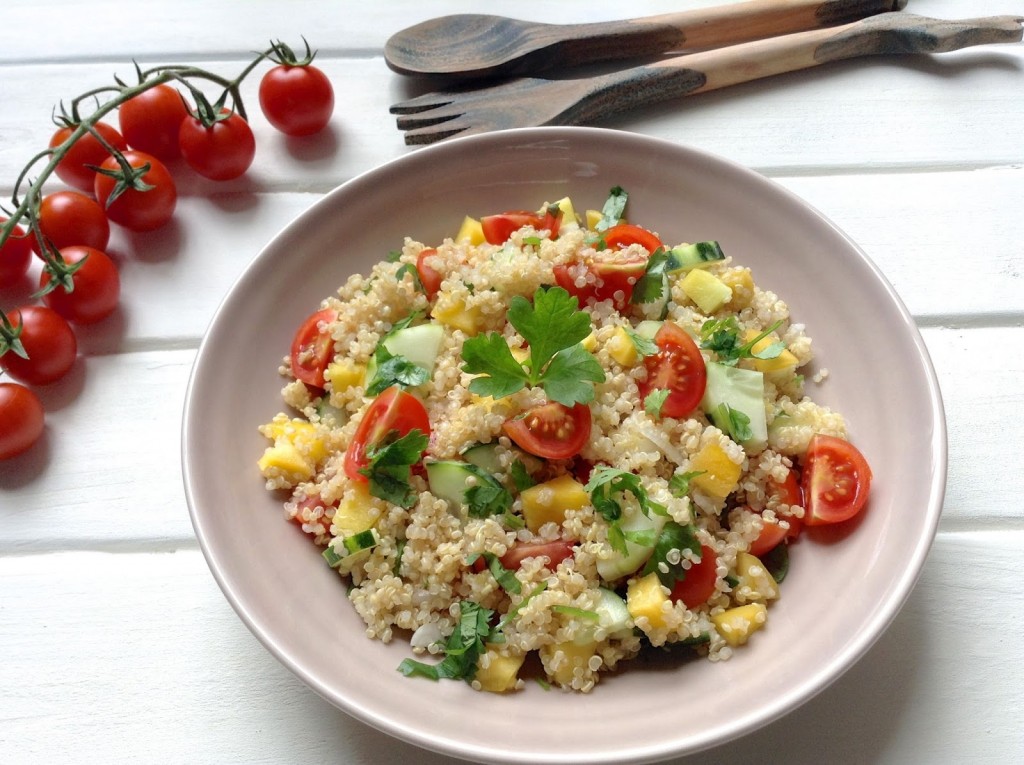 Daniela Castro ensalada quinoa 1