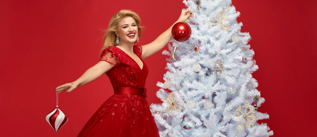 La original tarjeta navideña de Kelly Clarkson