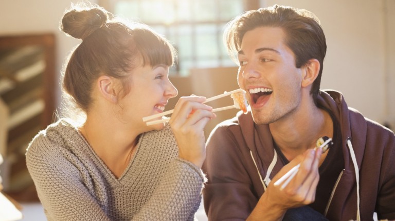 Los hombres engordan cuando se enamoran