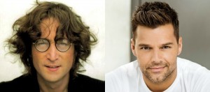 ¿Ricky Martin quiere ser como John Lennon?