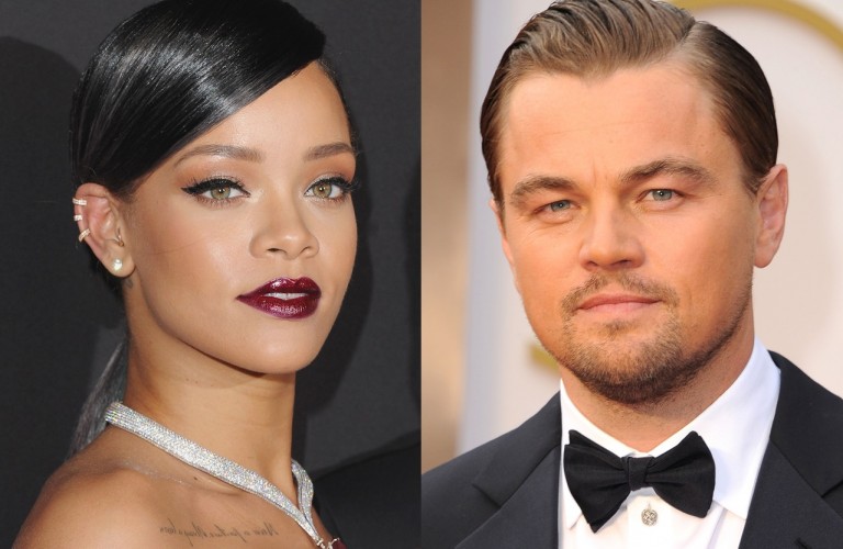 ¡Un beso los delató! Filtran foto de Rihanna y Leonardo DiCaprio
