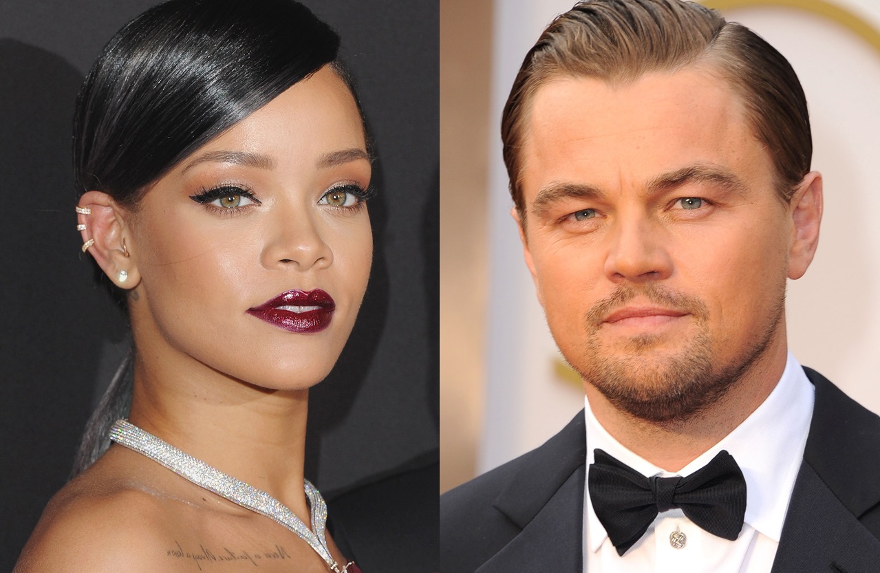 ¡Un beso los delató! Filtran foto de Rihanna y Leonardo DiCaprio