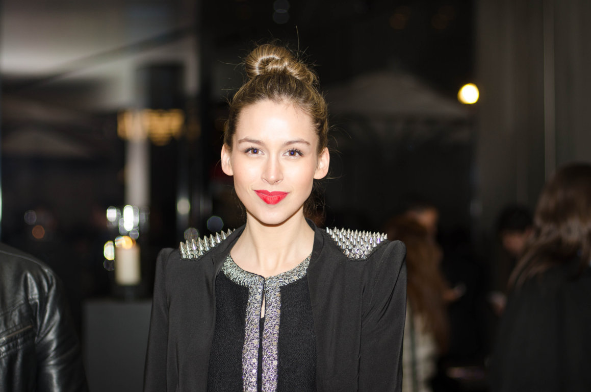 Nuestra Nicole Putz se luce en la Semana de la Moda NYC