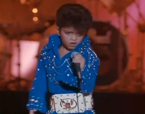 Bruno Mars cuando chico