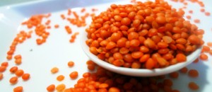 Los beneficios de las lentejas rojas
