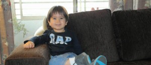 La emocionante reacción de León Smith cuando recibe un saludo de "Ironman"