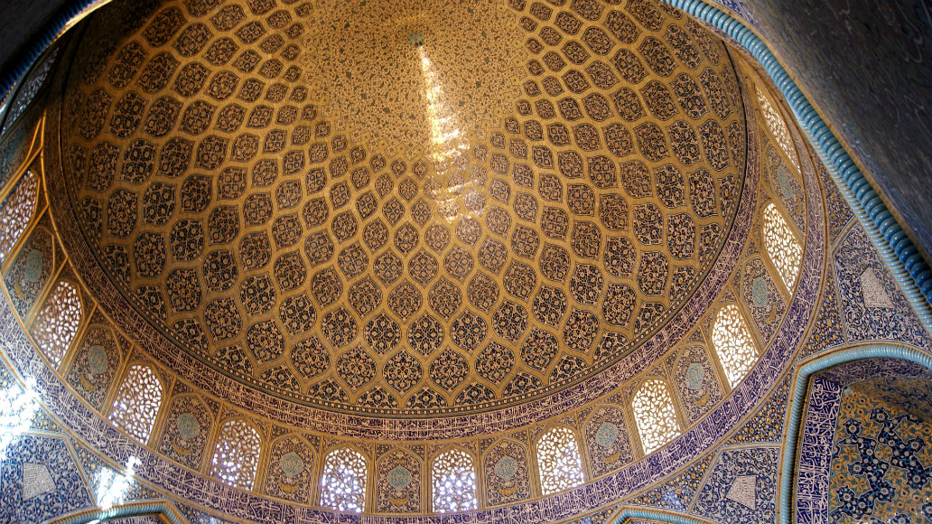 La mezquita del Imam Jomeini, Isfahán (Irán)