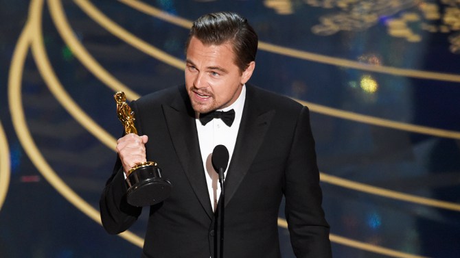 El importante mensaje que Leo DiCaprio envió en los Oscar