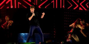 ¡Bravo! Ricky Martin se lució en Concepción