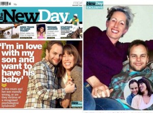 "Me enamoré de mi hijo y queremos tener un hijo"