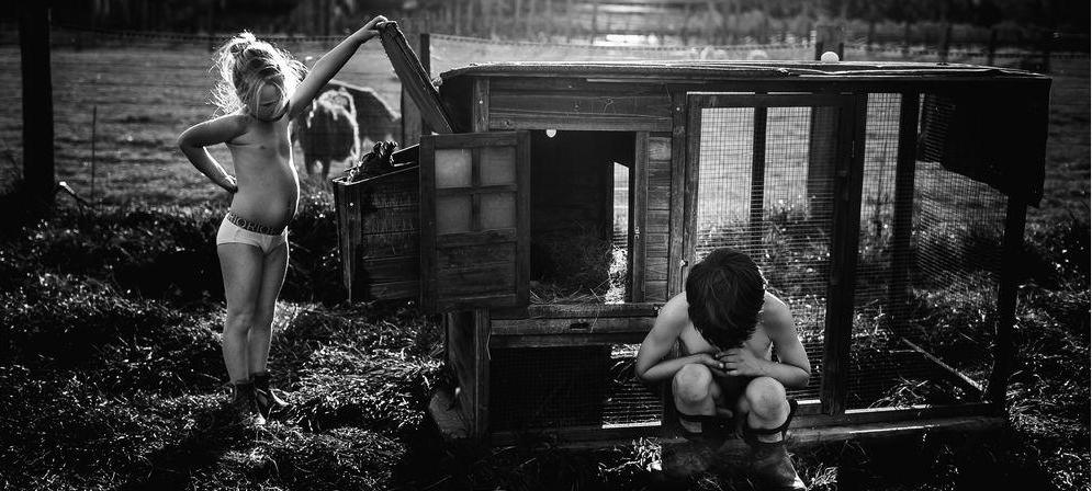 ¡Sin tecnología! Así cría una madre a sus hijos y lo revela en estas bellas imágenes