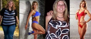La historia de la mujer que pasó de pesar 100 kilos a ser modelo