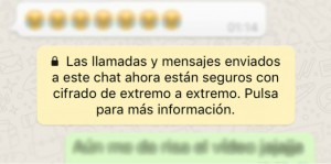 ¿Qué significa el mensaje encriptado de WhatsApp?
