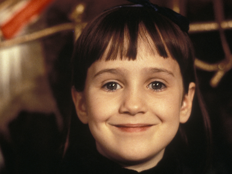 La actriz del clásico "Matilda" volvió a actuar