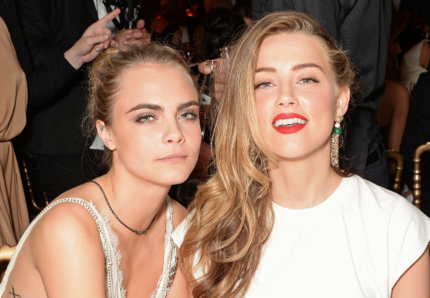 Amber Heard y Cara Delevingne 1