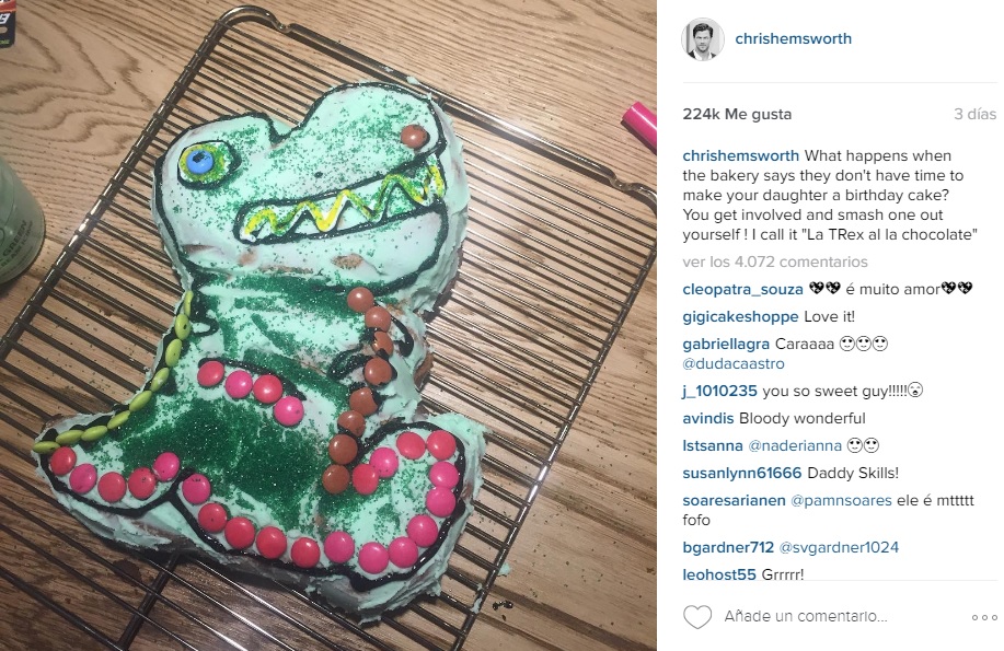 Chris Hemsworth instagram 2