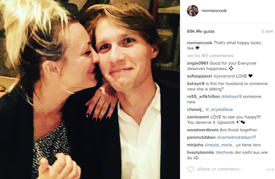 Kaley Cuoco instagram