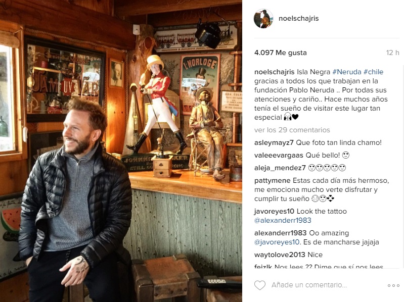 Noel Schajris instagram 5