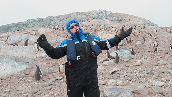 Divertida reacción de pingüinos que no disfrutaron de la ópera