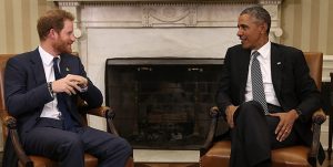 ¿Príncipe Harry versus Obama?