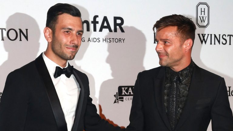 ¡Awww! El pololo de Ricky Martin disfruta con los hijos del cantante