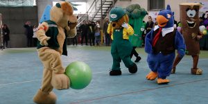 Un partido de fútbol muy divertido