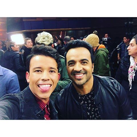 Luis Pedraza y Luis Fonsi
