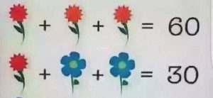 #DesafíoFMDOS Esta ecuación matemática de flores causa revuelo en redes sociales