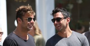 ¡Aww! Ricky Martin disfruta días de amor junto a su novio en Francia