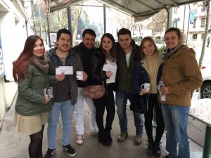 Así fue la grabación de "Fueron tus besos", de Mario Guerrero, con los ganadores del concurso de FMDOS