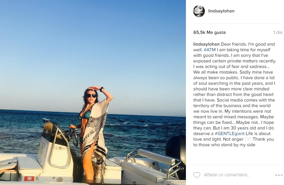 Lindsay Lohan instagram 1