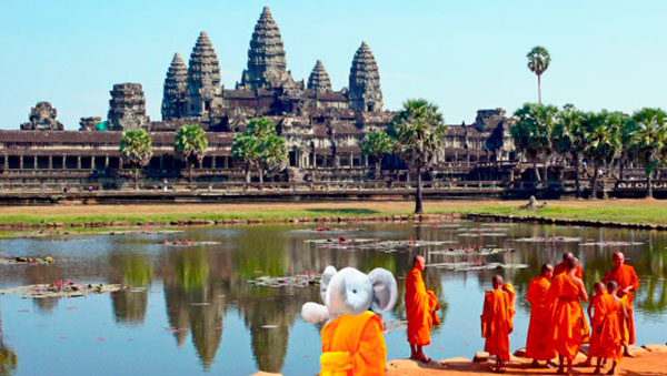 Peluche elefante viajero 2